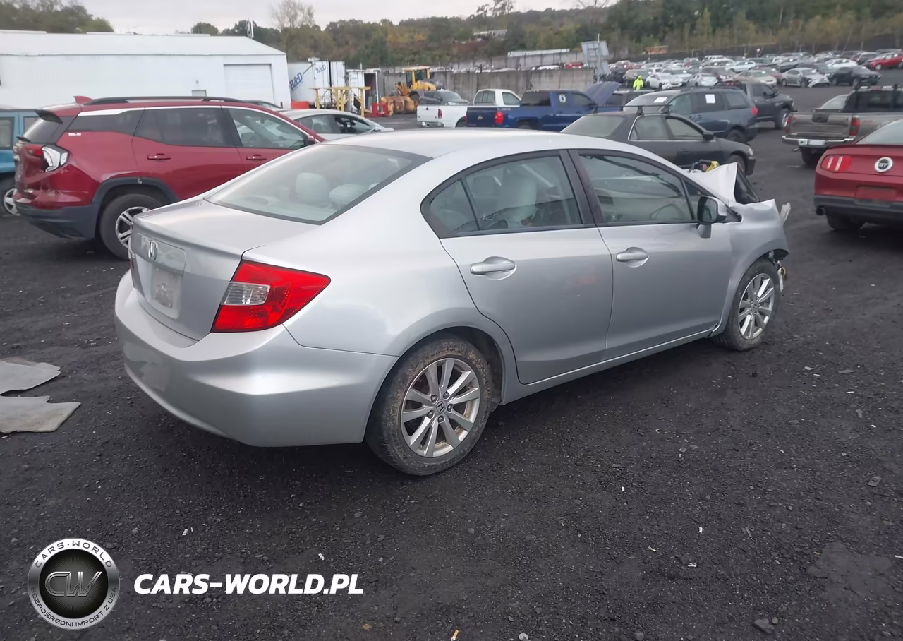 2012 Honda Civic Ex VIN:19XFB2F81CE327676 - 4