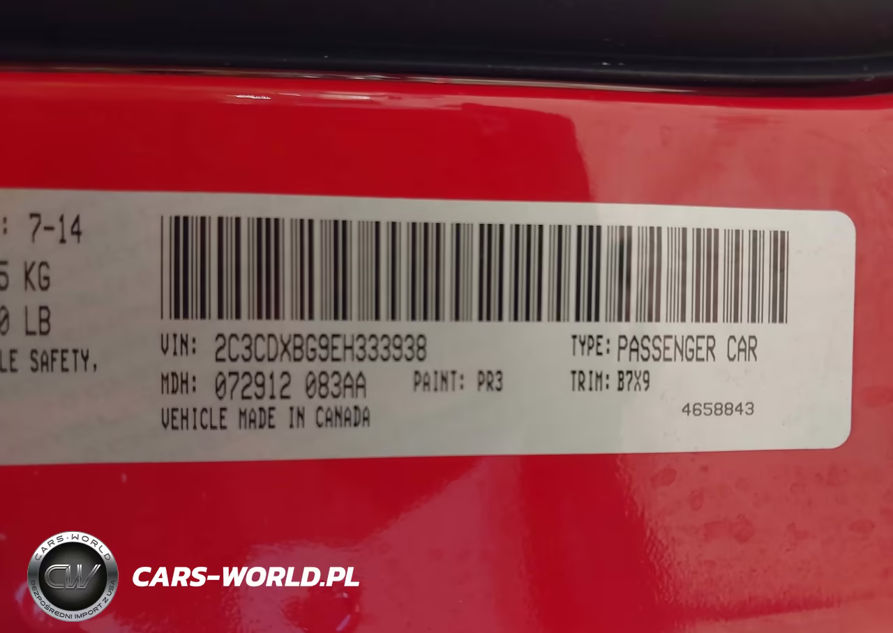 2014 Dodge Charger Se VIN:2C3CDXBG9EH333938 - 9