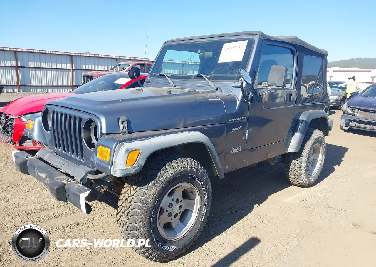 2002 Jeep Wrangler Sport VIN:1J4FA49S82P709248 - 2