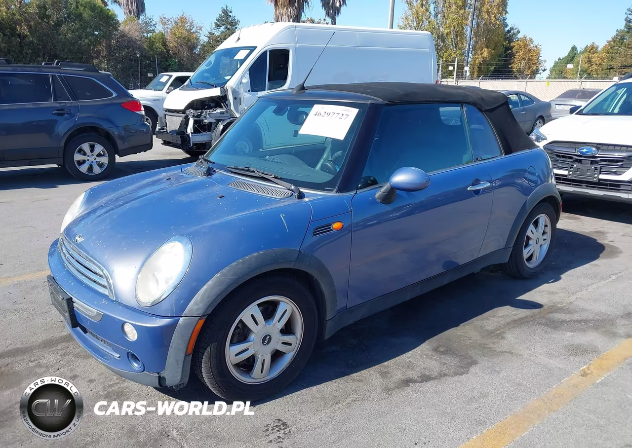 2005 Mini Cooper Convertible VIN:WMWRF33515TG12468 - 2