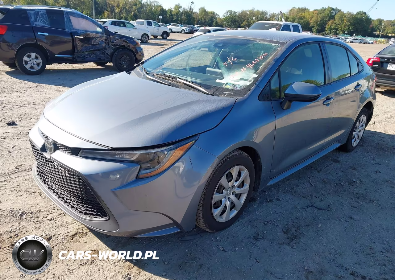 2021 Toyota Corolla Le VIN:JTDEPMAE3MJ163812 - 2
