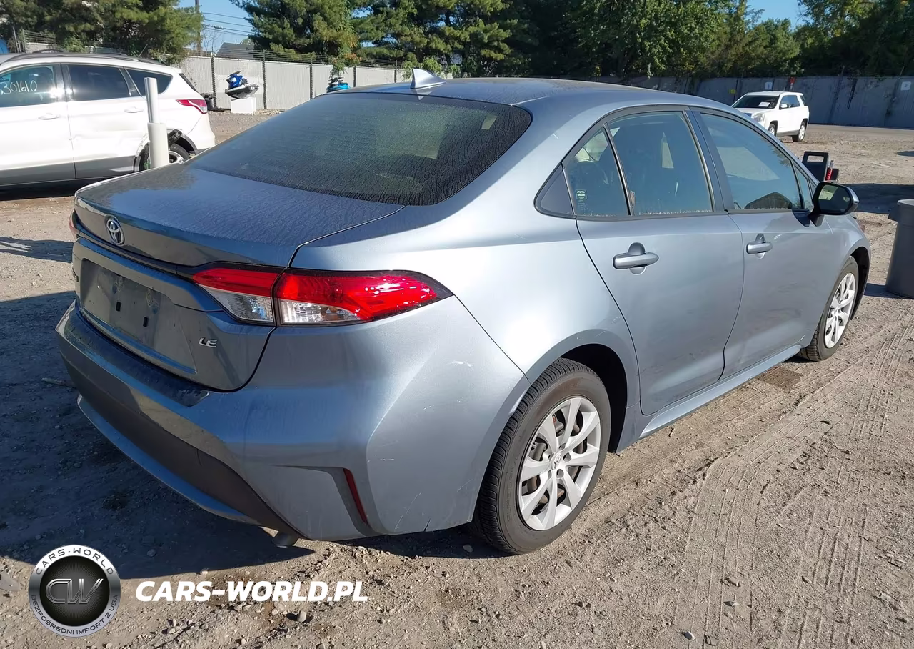 2021 Toyota Corolla Le VIN:JTDEPMAE3MJ163812 - 4