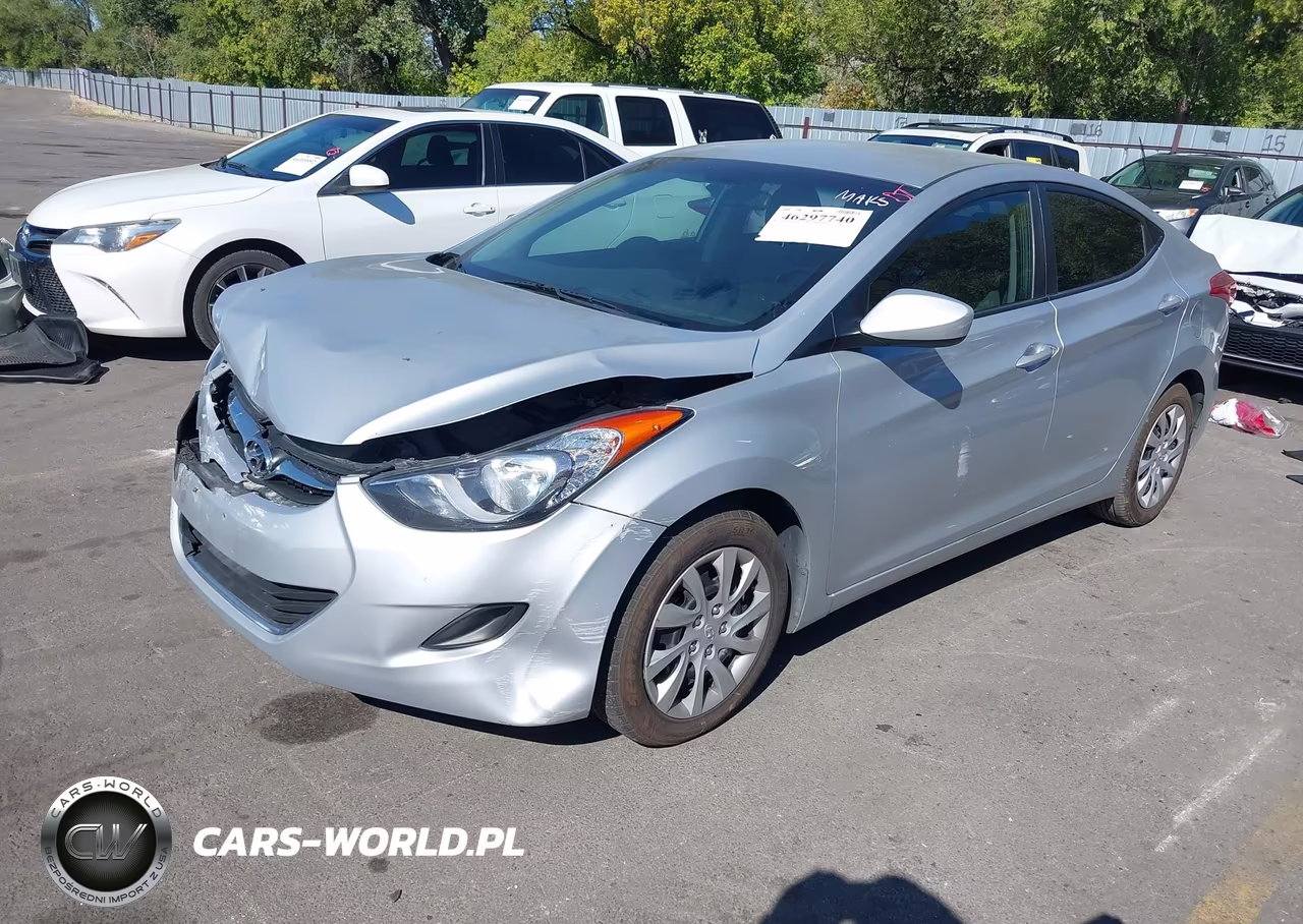 2011 Hyundai Elantra Gls VIN:5NPDH4AE8BH058942 - 2