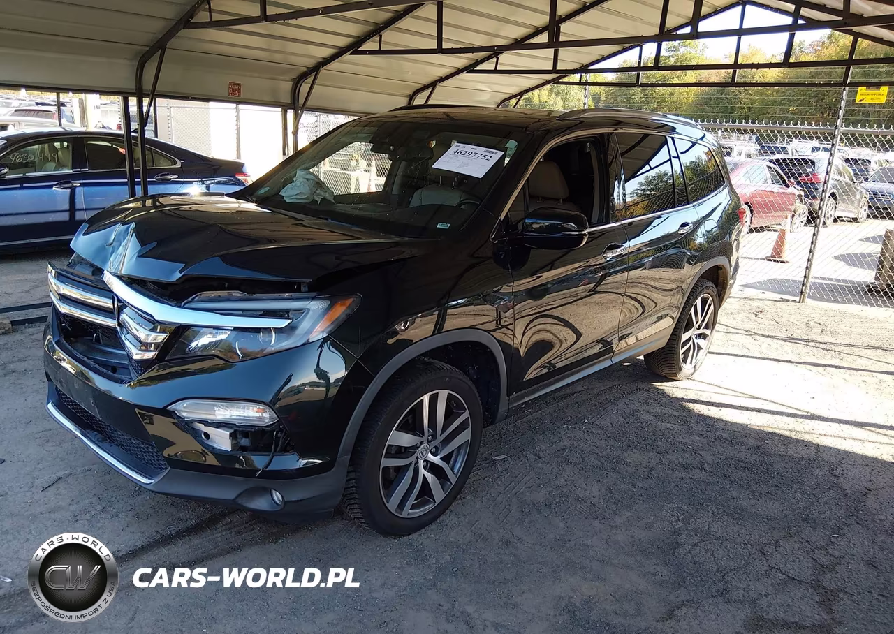2017 Honda Pilot Elite VIN:5FNYF6H00HB014101 - 2