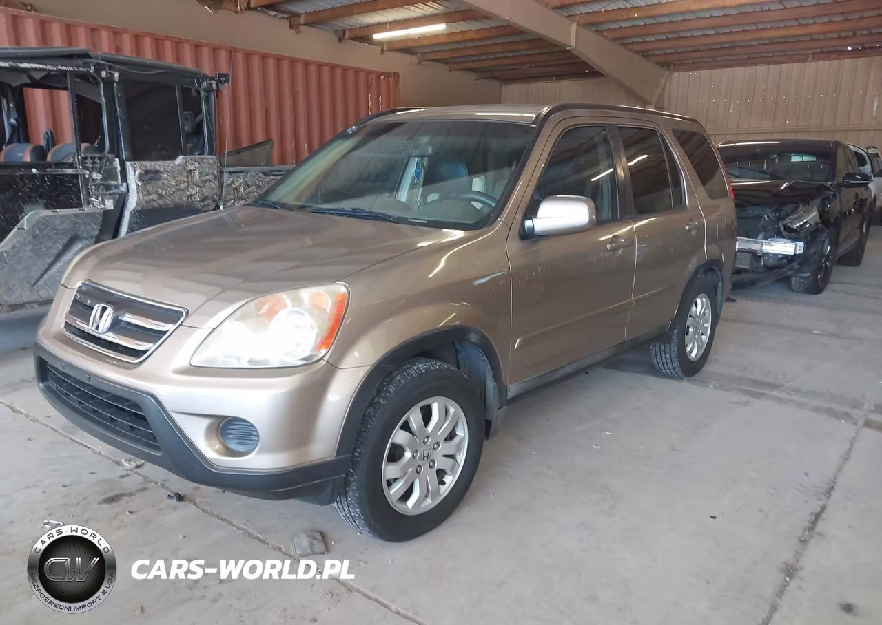 2006 Honda Cr-V Se VIN:SHSRD78986U424374 - 2