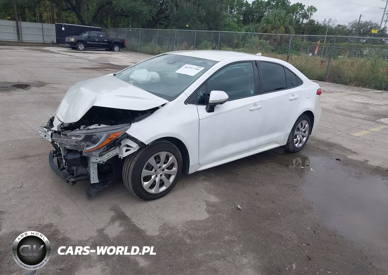2020 Toyota Corolla Le VIN:JTDEPRAE0LJ077921 - 2