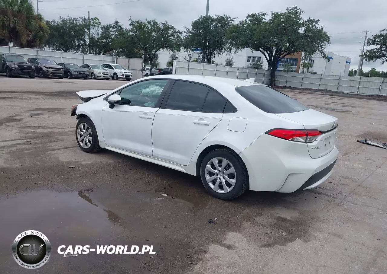 2020 Toyota Corolla Le VIN:JTDEPRAE0LJ077921 - 3