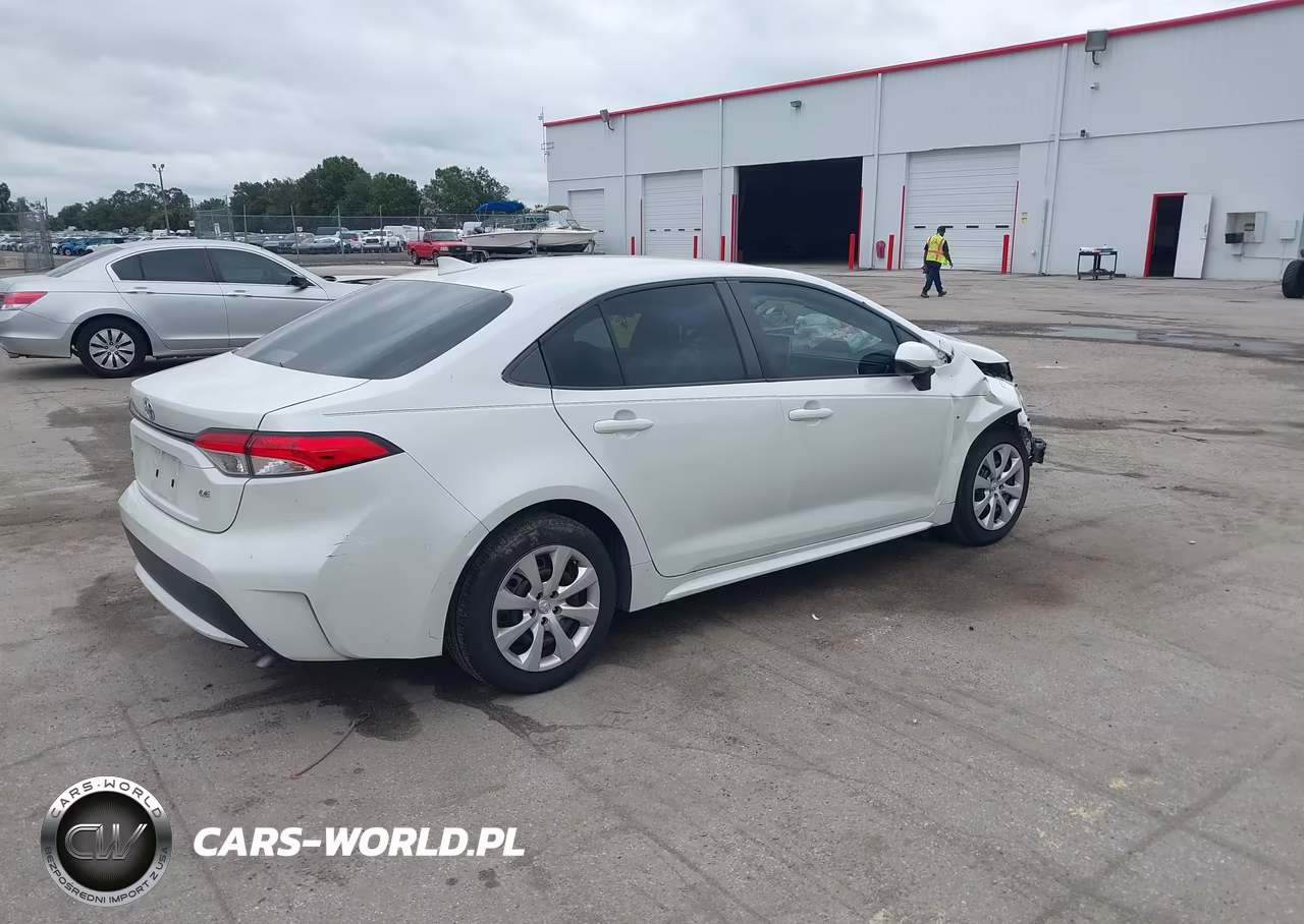 2020 Toyota Corolla Le VIN:JTDEPRAE0LJ077921 - 4