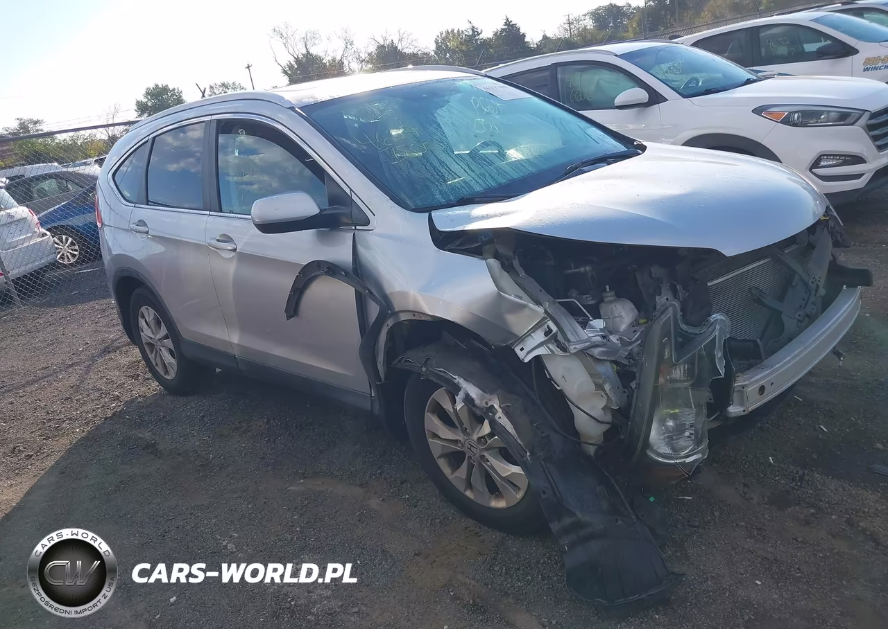 2012 Honda Cr-V Ex-L VIN:2HKRM4H71CH605172 - 1
