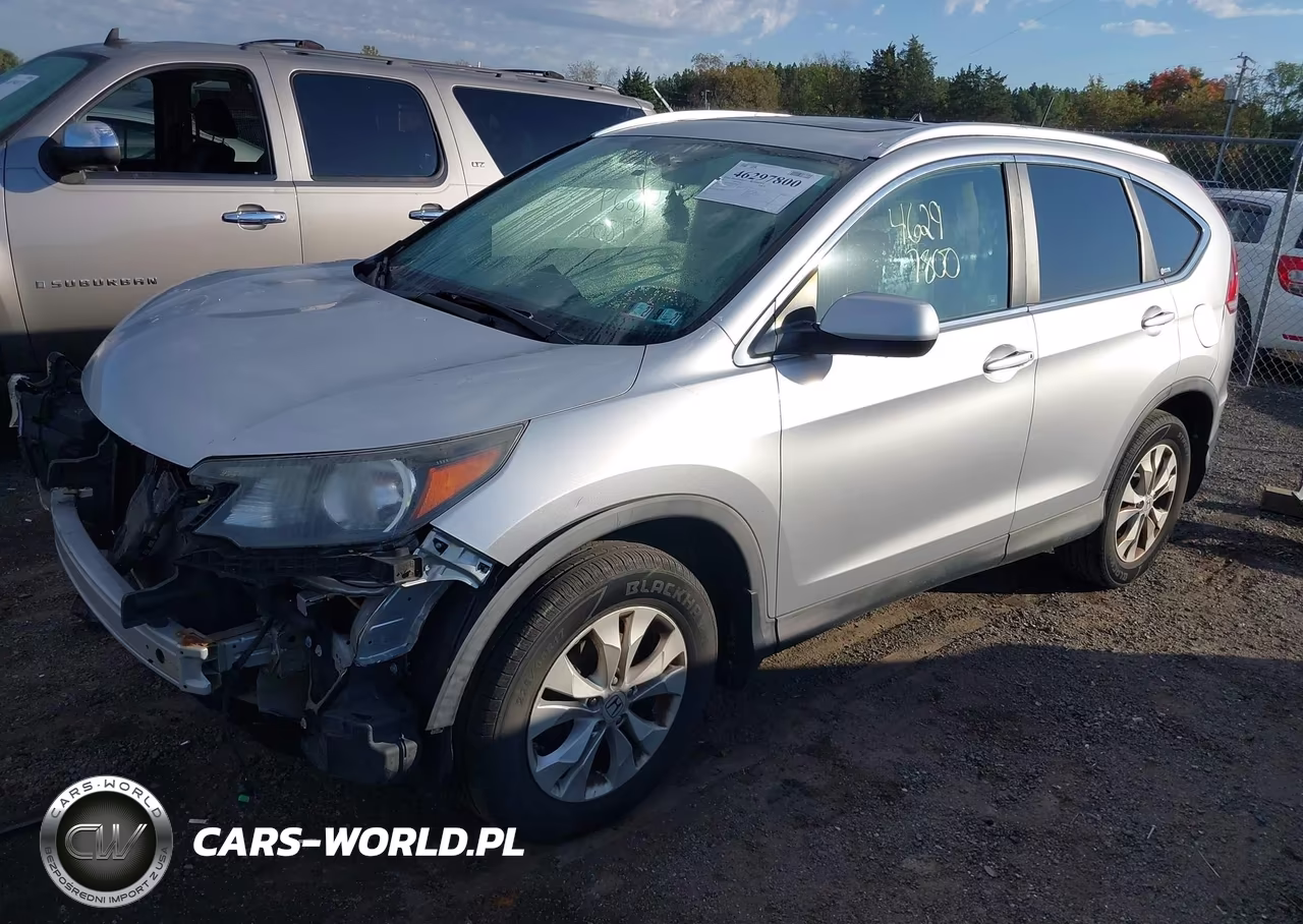 2012 Honda Cr-V Ex-L VIN:2HKRM4H71CH605172 - 2