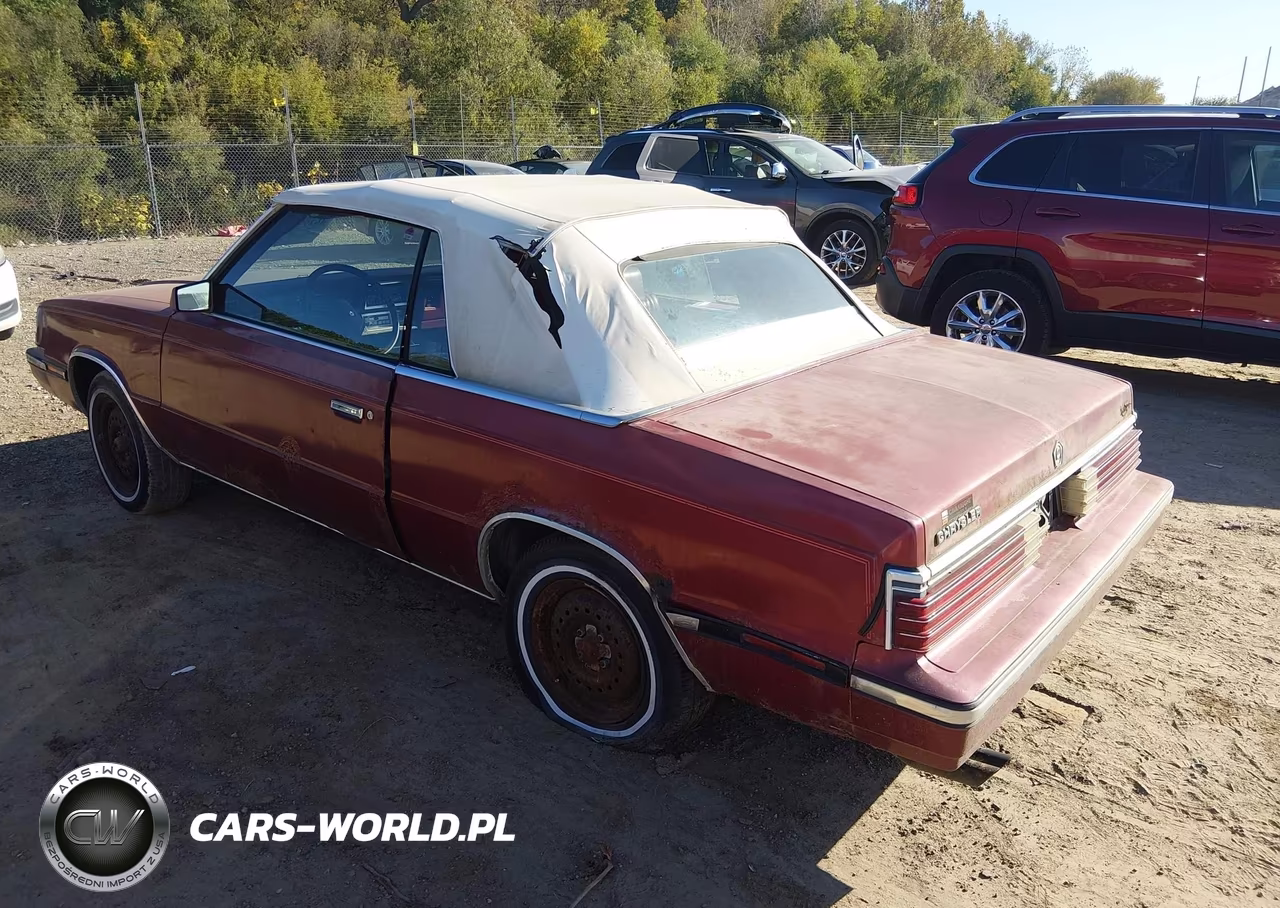 1985 Chrysler Lebaron VIN:1C3BC55D8FG170457 - 3