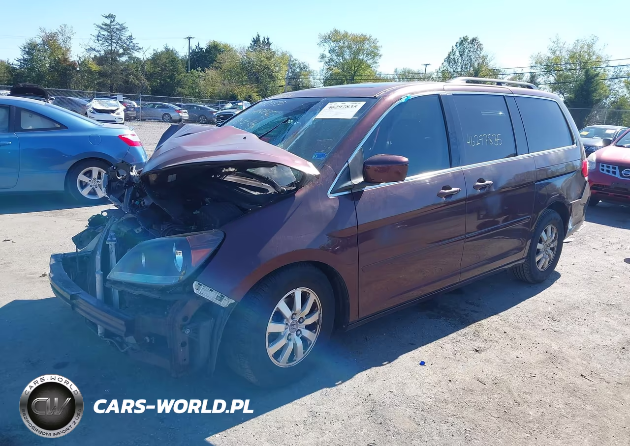 2010 Honda Odyssey Ex-L VIN:5FNRL3H68AB048082 - 2