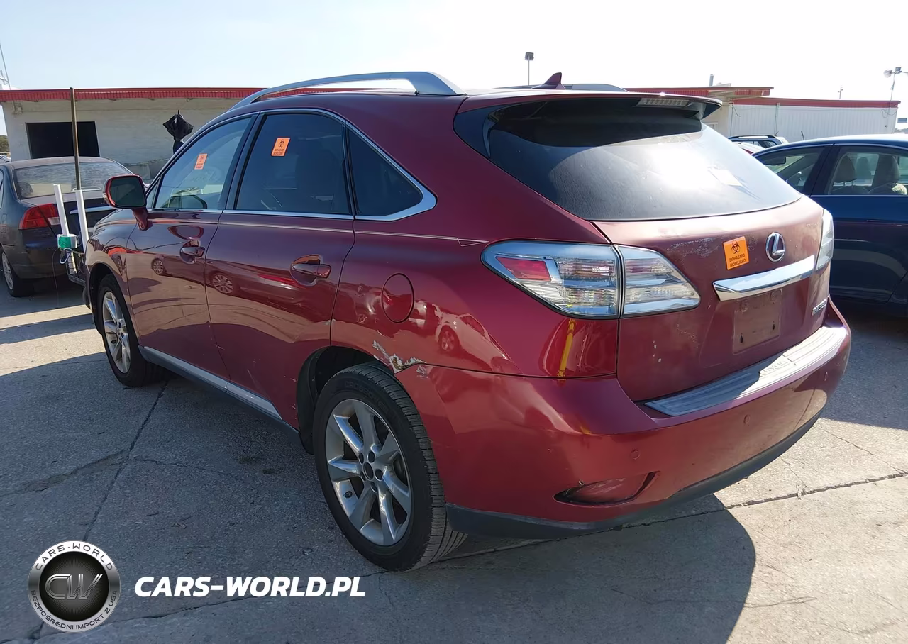 2011 Lexus Rx 350 VIN:2T2ZK1BA2BC054059 - 3