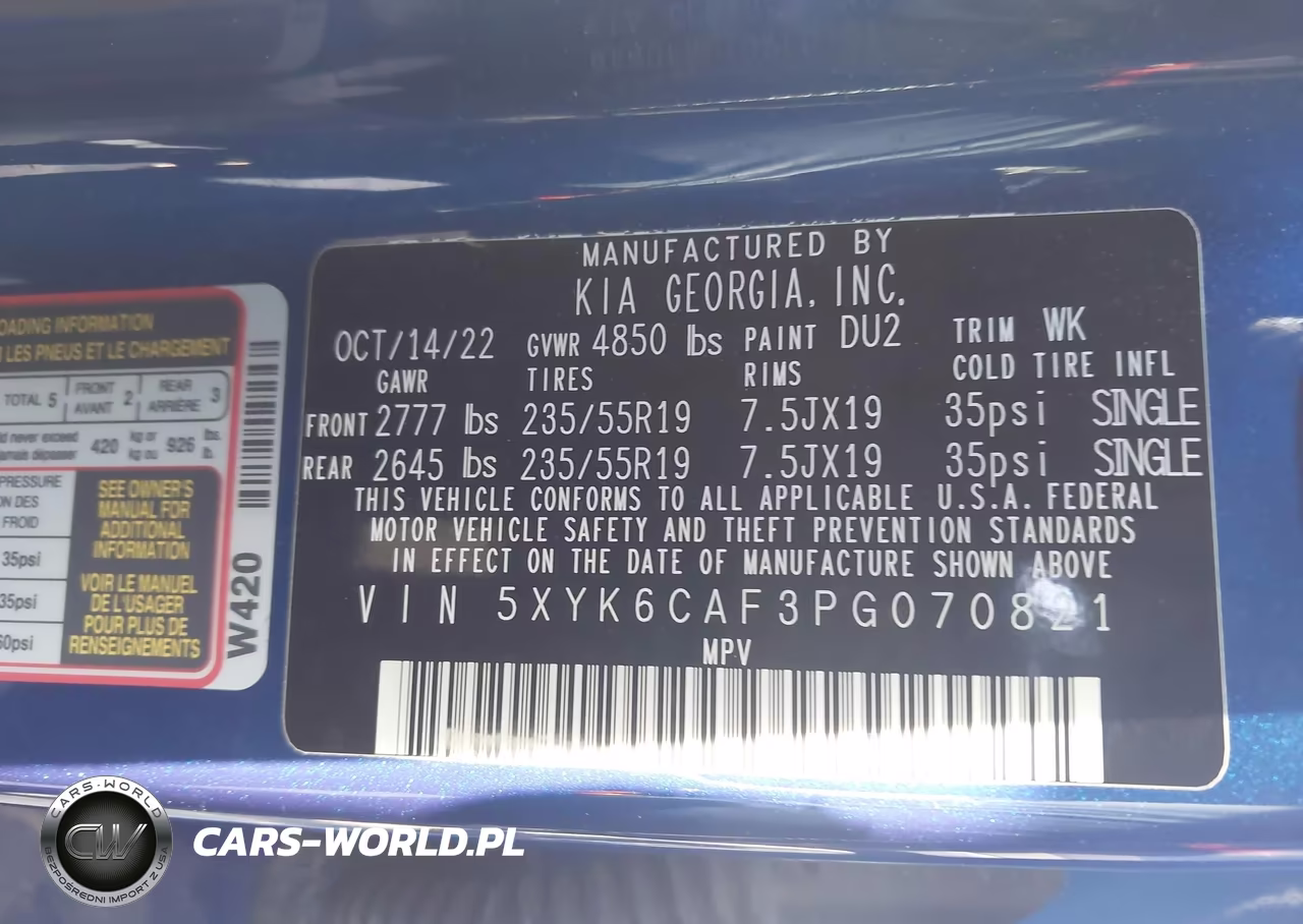 2023 Kia Sportage X-Line VIN:5XYK6CAF3PG070821 - 9