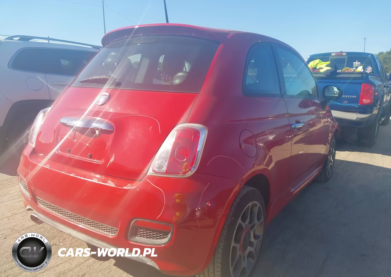 2012 Fiat 500 Sport VIN:3C3CFFBR1CT371111 - 4