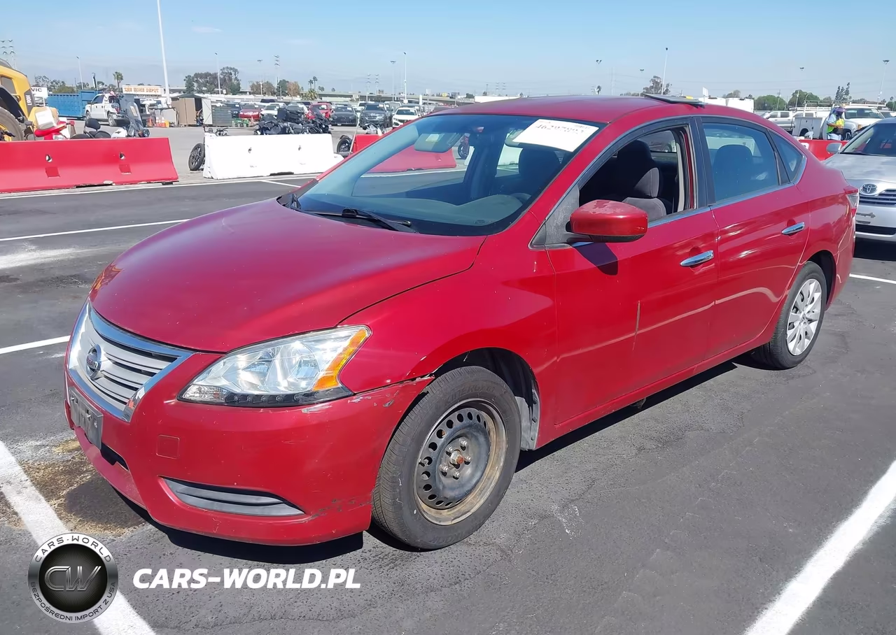 2013 Nissan Sentra Sv VIN:3N1AB7AP7DL702654 - 2