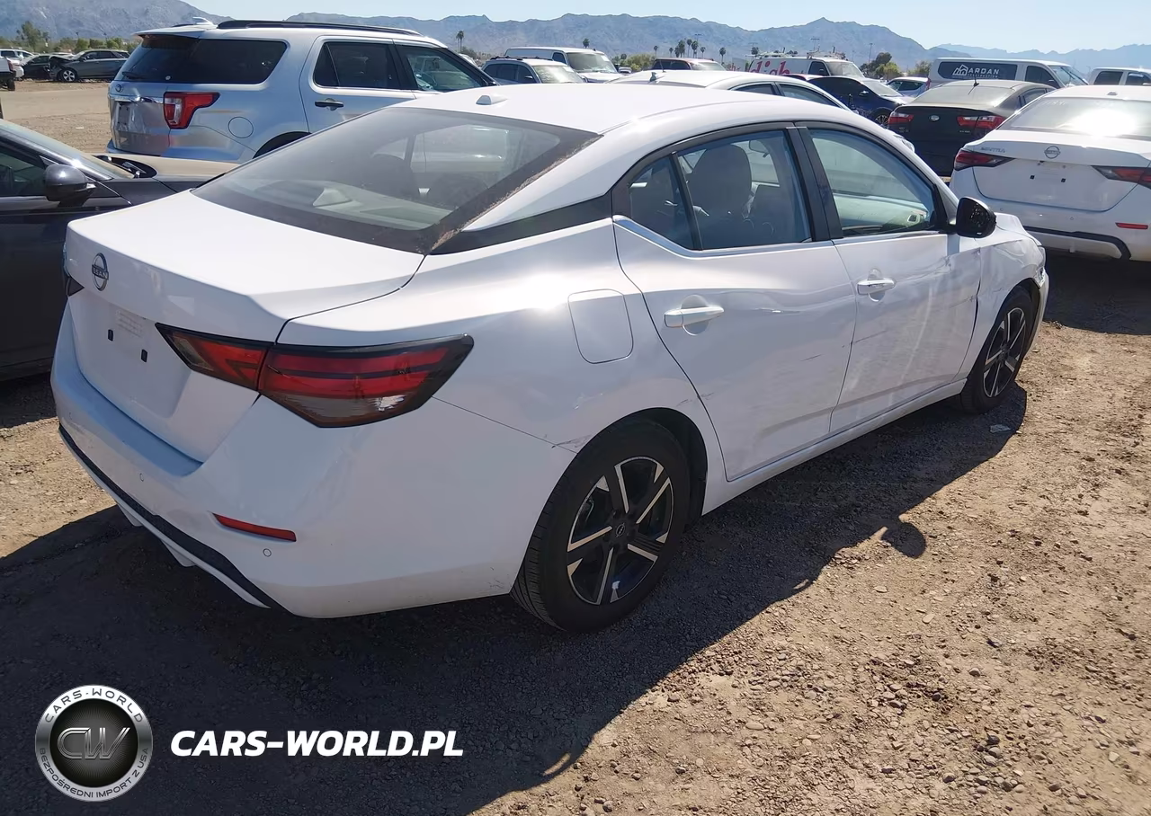 2025 Nissan Sentra Sv VIN:3N1AB8CV1SY344548 - 4