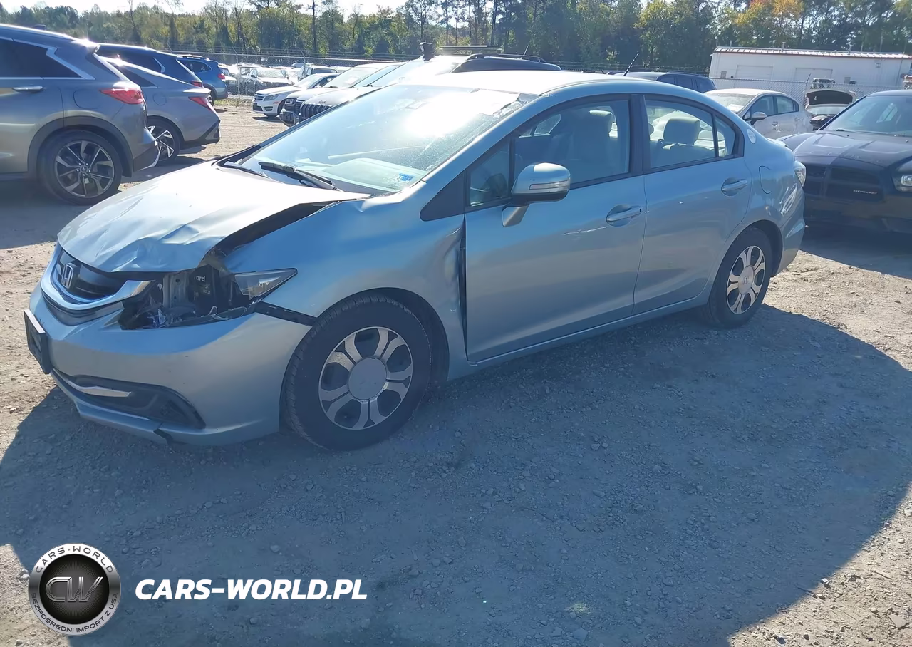 2013 Honda Civic Hybrid VIN:19XFB4F2XDE204094 - 2