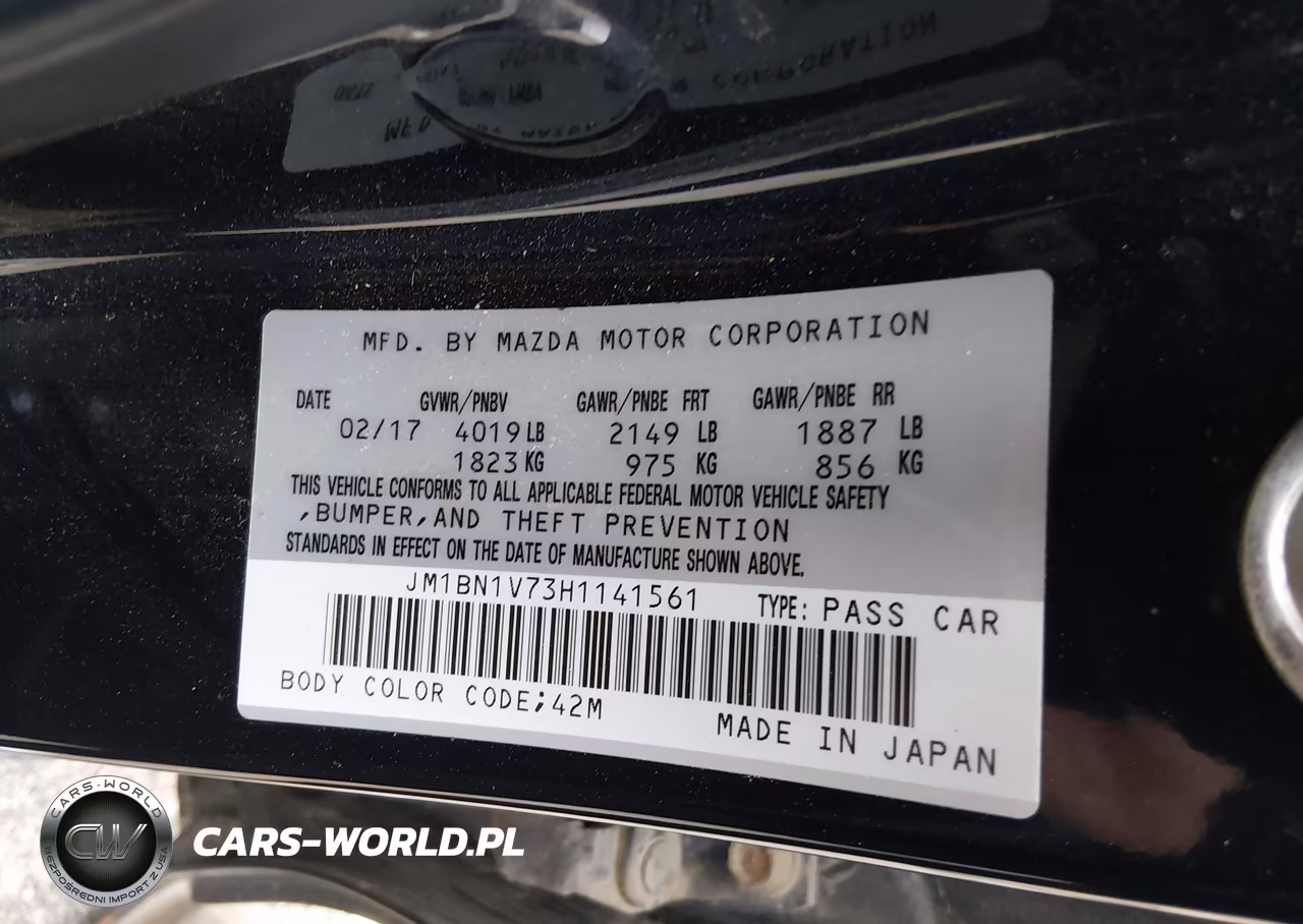 2017 Mazda Mazda3 Touring VIN:JM1BN1V73H1141561 - 9