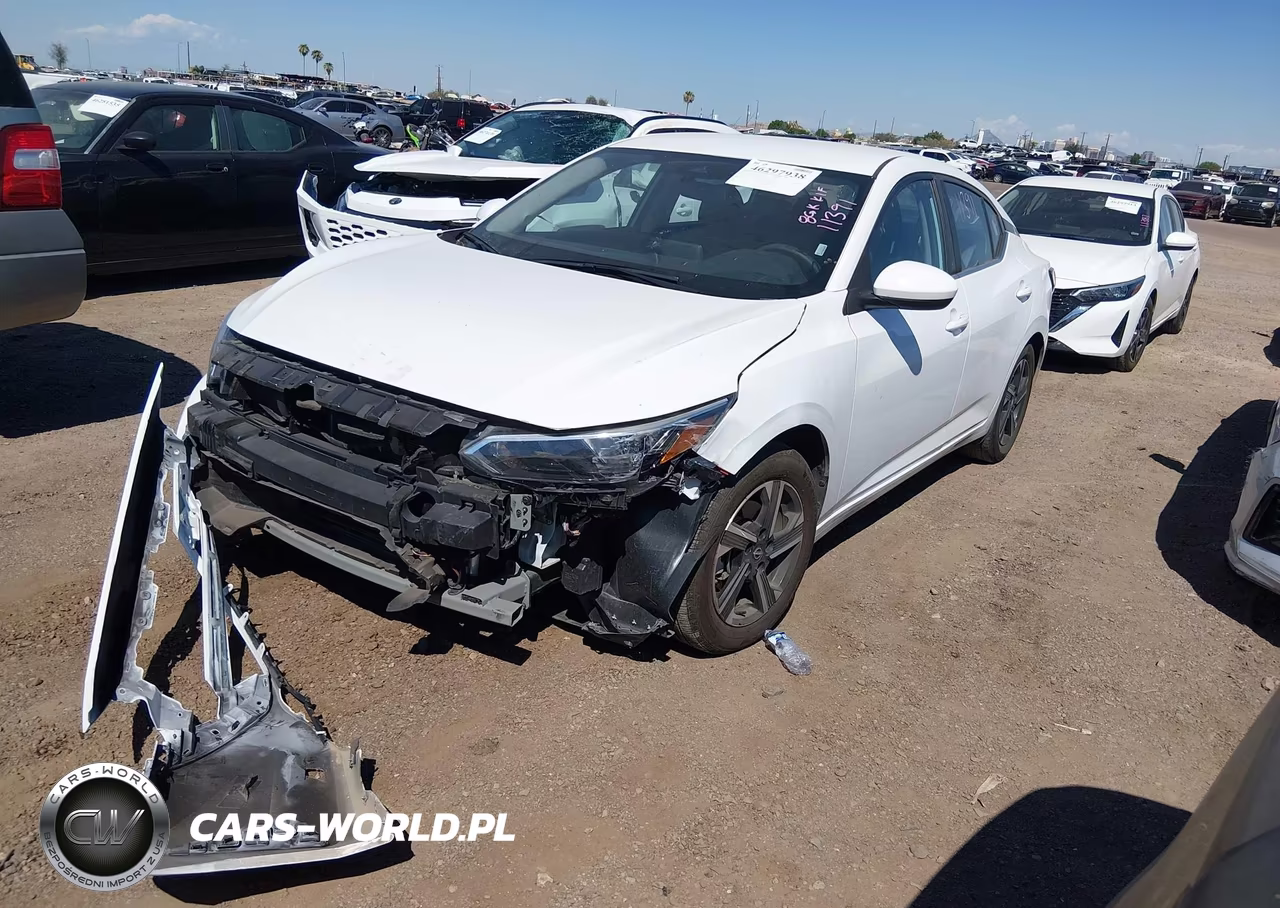 2025 Nissan Sentra Sv VIN:3N1AB8CV7SY374928 - 2