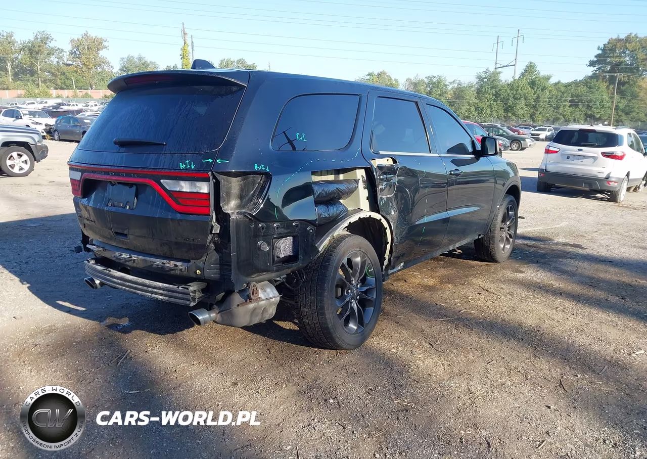 2021 Dodge Durango Gt Plus Awd VIN:1C4RDJDG3MC725069 - 4