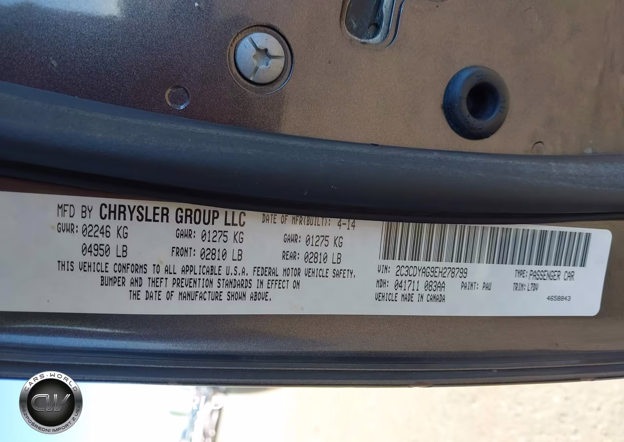 2014 Dodge Challenger Sxt VIN:2C3CDYAG9EH278799 - 9
