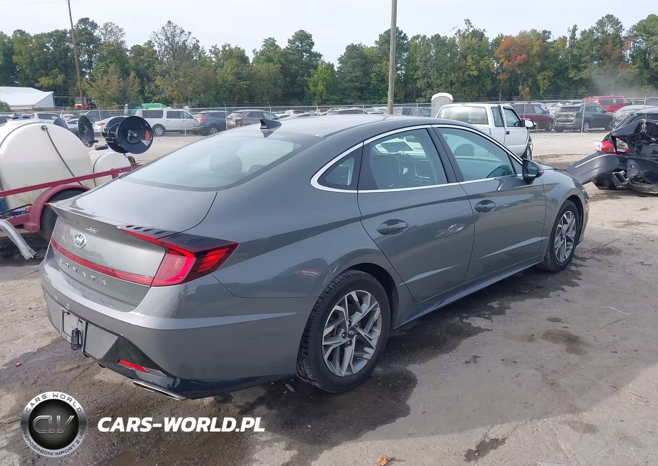 2023 Hyundai Sonata Sel VIN:KMHL64JA8PA250337 - 4