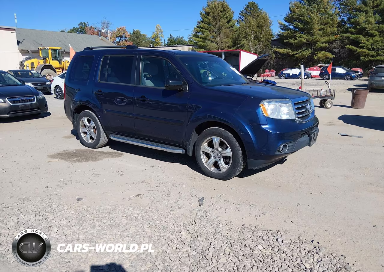 2013 Honda Pilot Ex-L VIN:5FNYF4H59DB054543 - 1