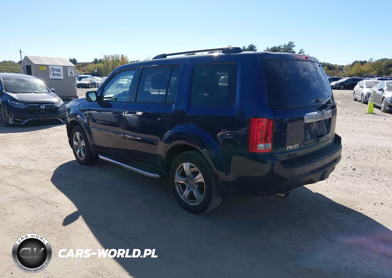 2013 Honda Pilot Ex-L VIN:5FNYF4H59DB054543 - 3
