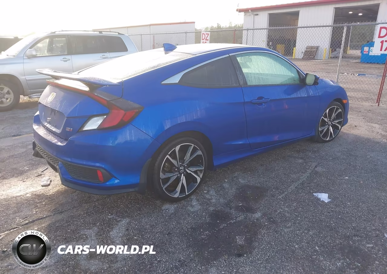 2017 Honda Civic Si VIN:2HGFC3A50HH753873 - 4