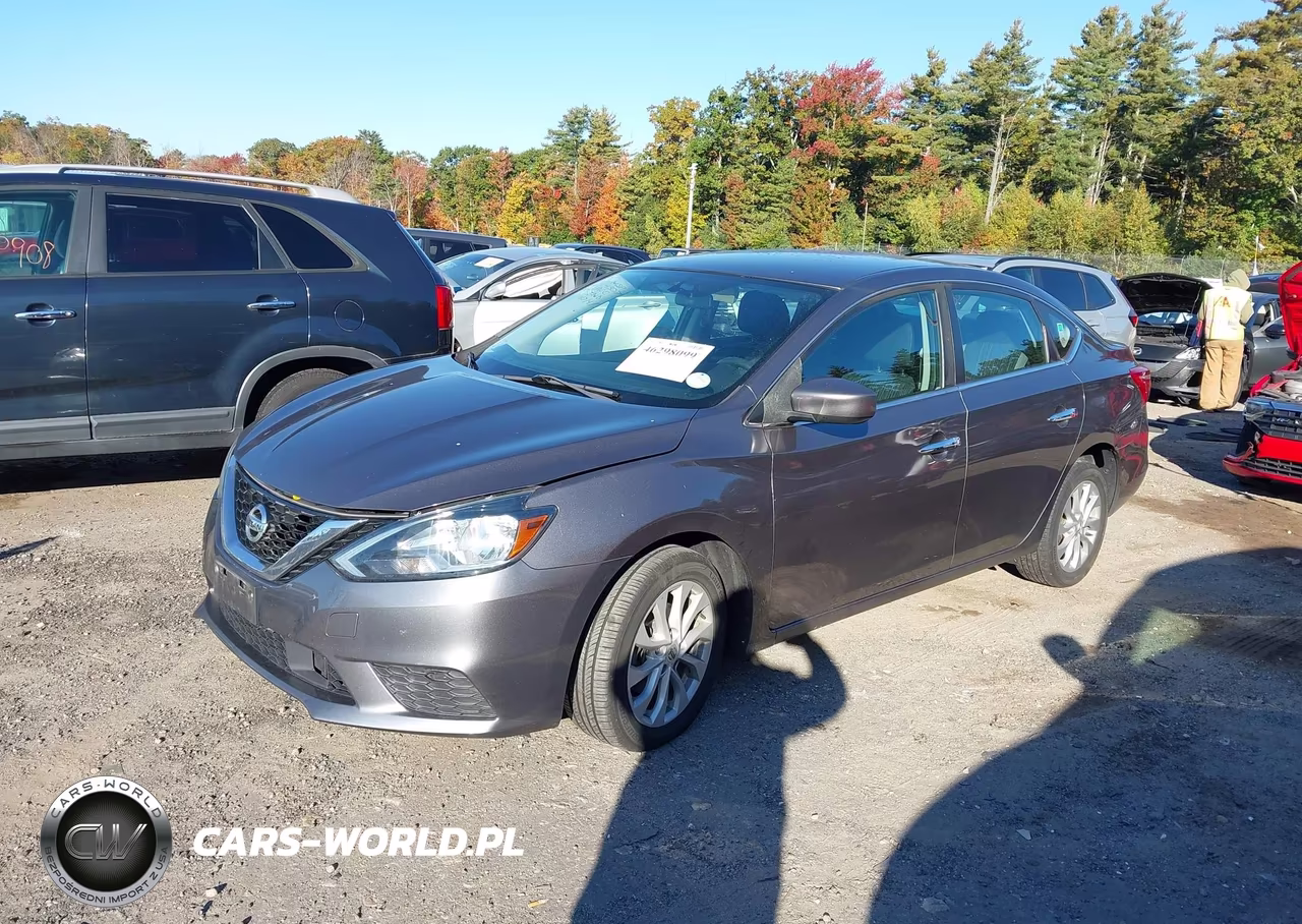 2019 Nissan Sentra Sv VIN:3N1AB7AP9KY341105 - 2