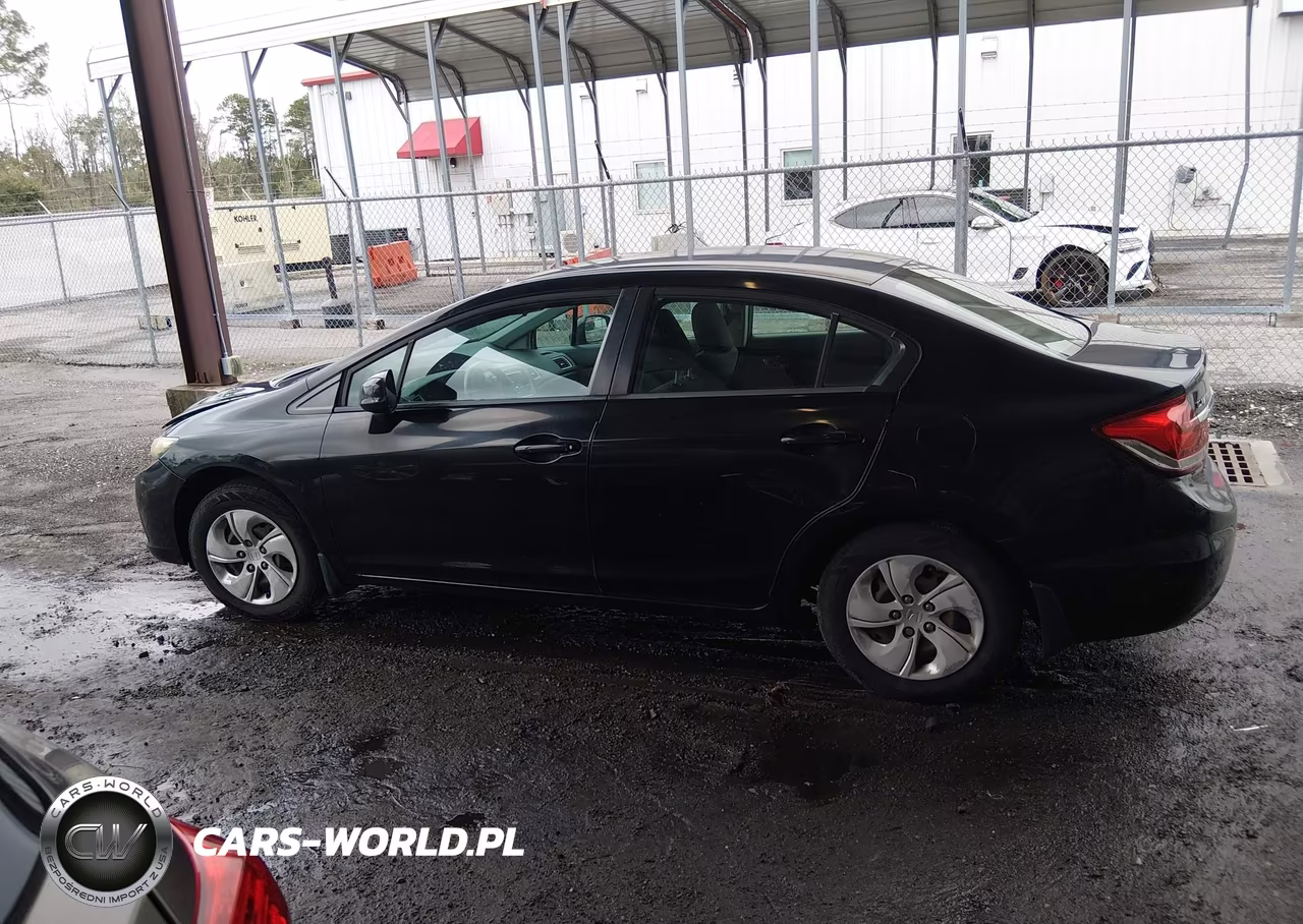 2013 Honda Civic Lx VIN:19XFB2E51DE013972 - 14
