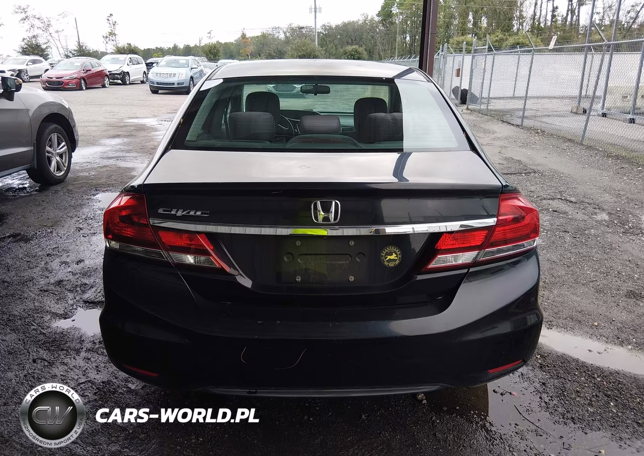 2013 Honda Civic Lx VIN:19XFB2E51DE013972 - 16
