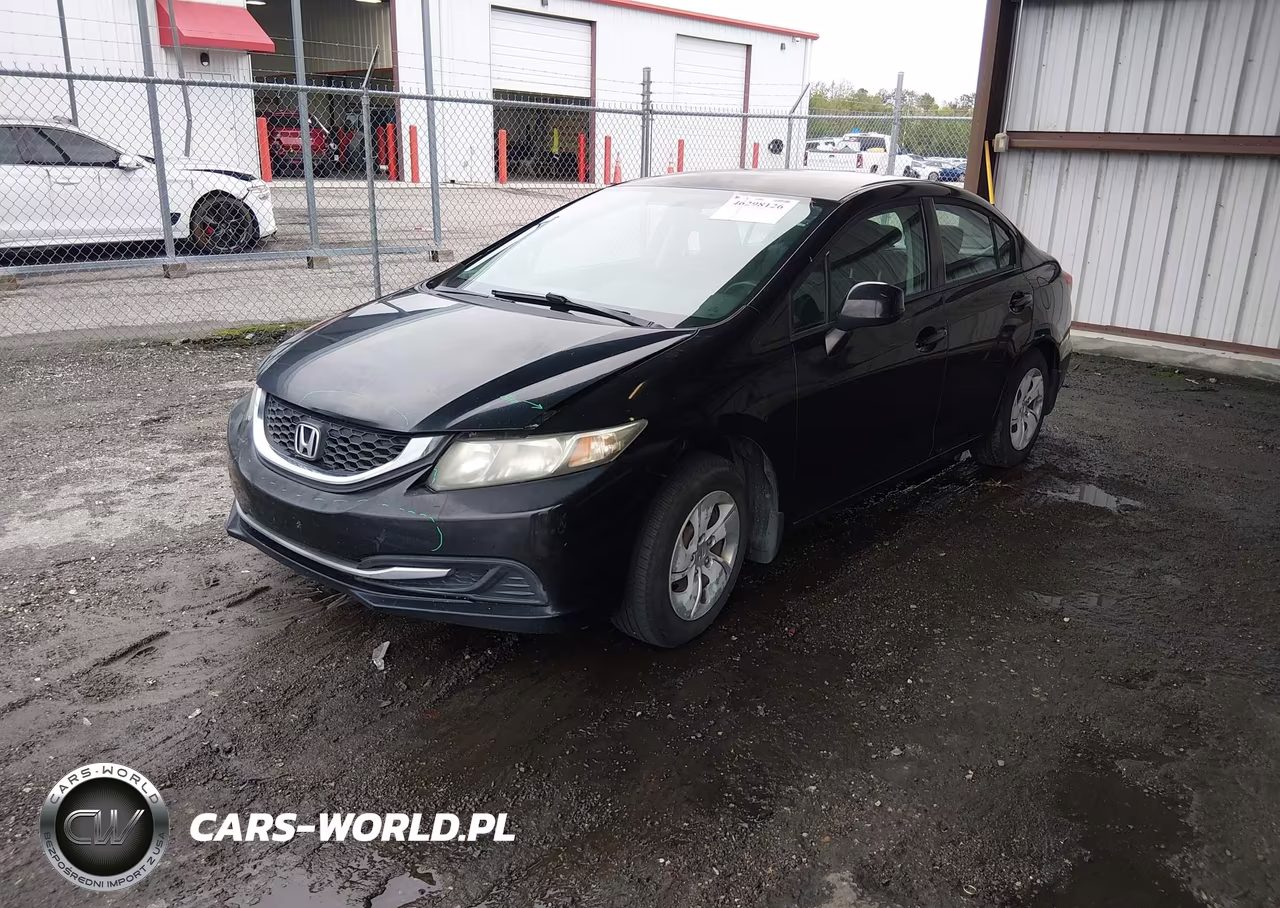2013 Honda Civic Lx VIN:19XFB2E51DE013972 - 2