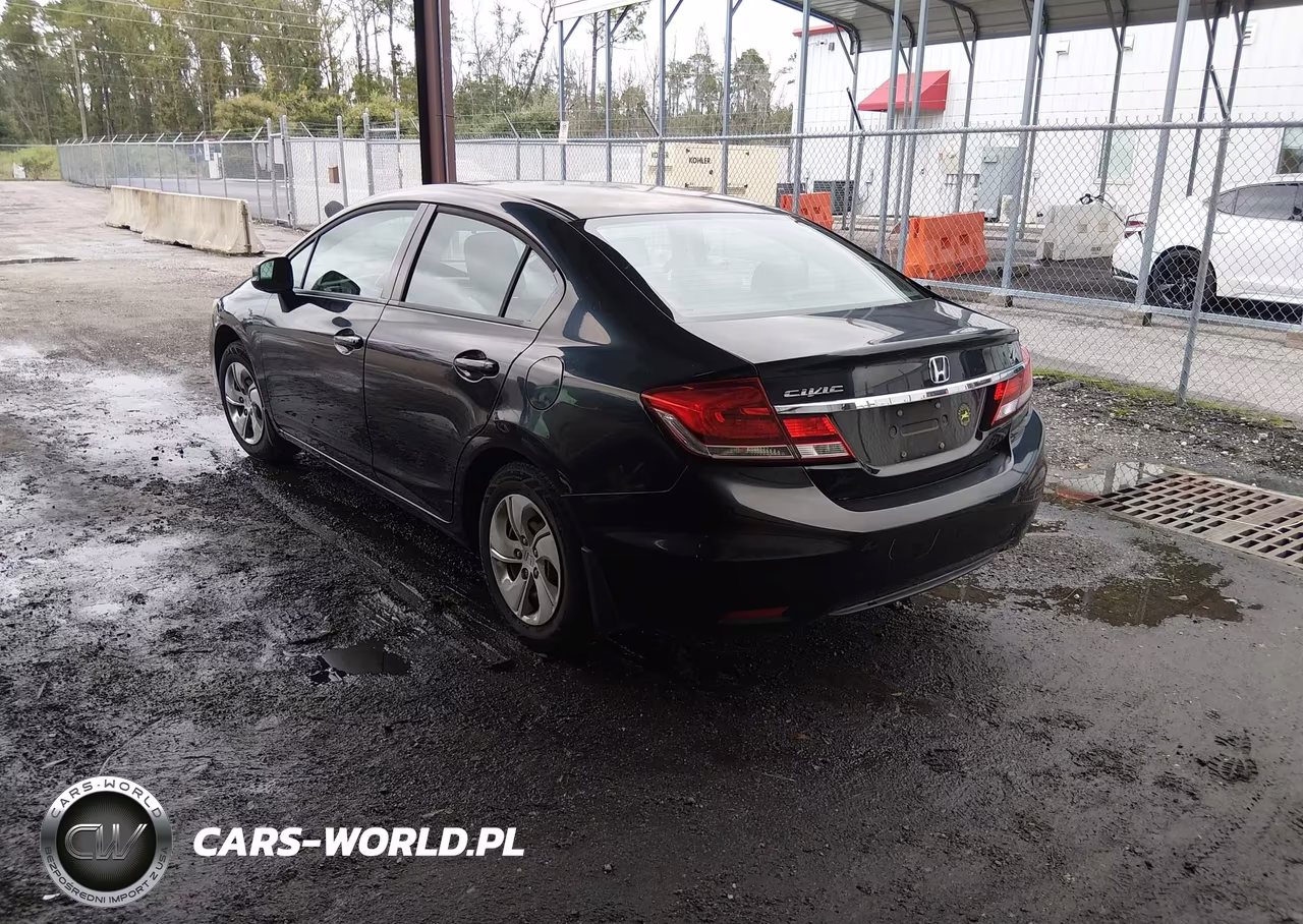 2013 Honda Civic Lx VIN:19XFB2E51DE013972 - 3