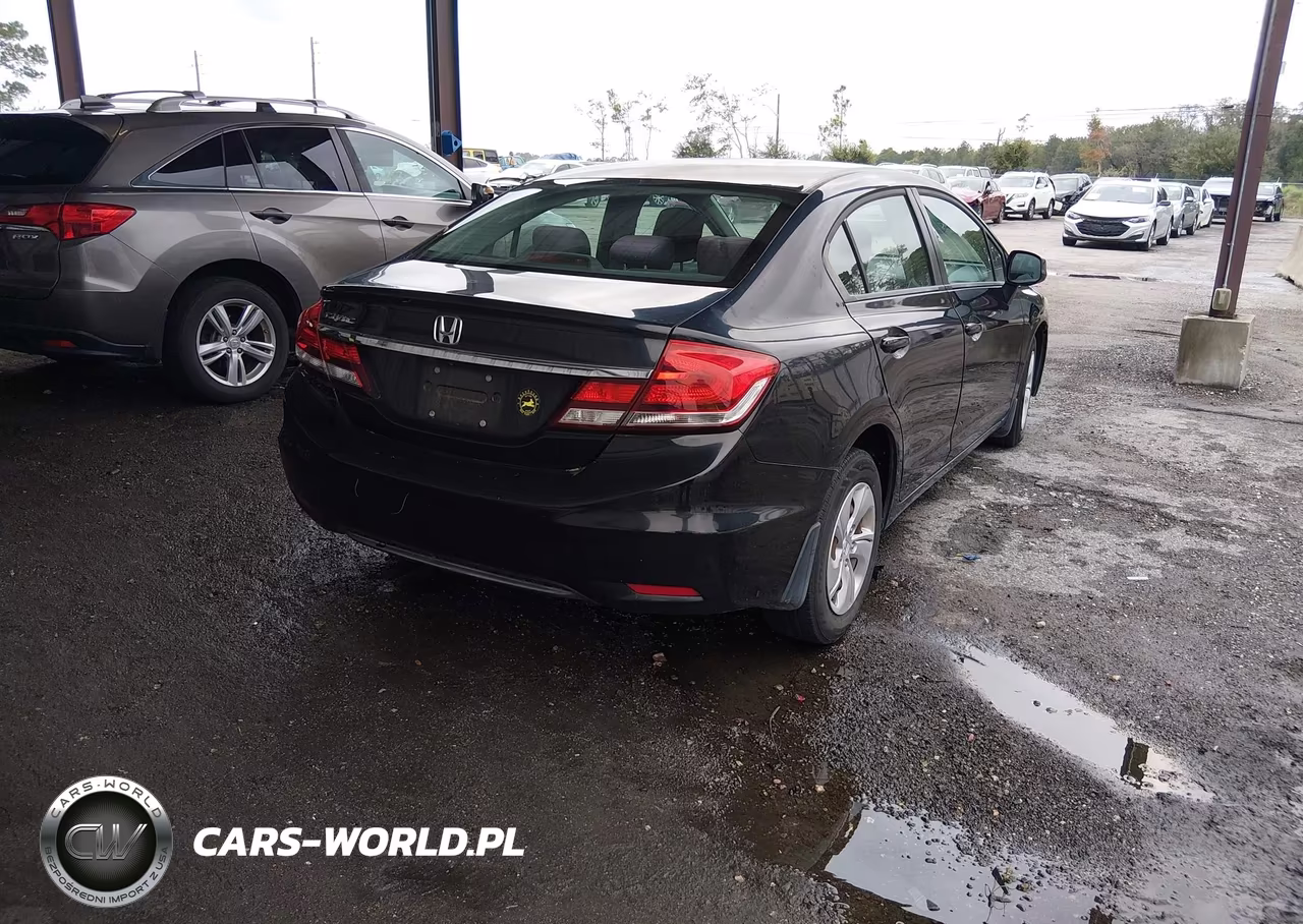 2013 Honda Civic Lx VIN:19XFB2E51DE013972 - 4