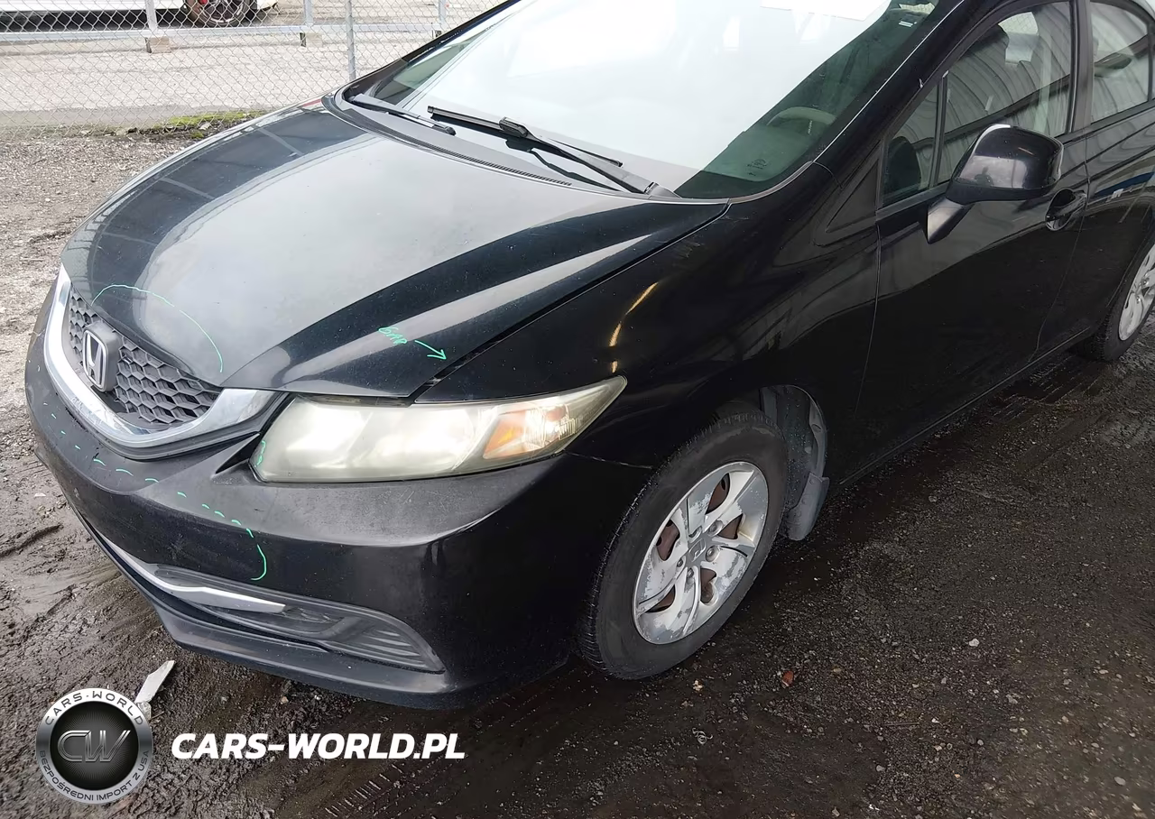 2013 Honda Civic Lx VIN:19XFB2E51DE013972 - 6