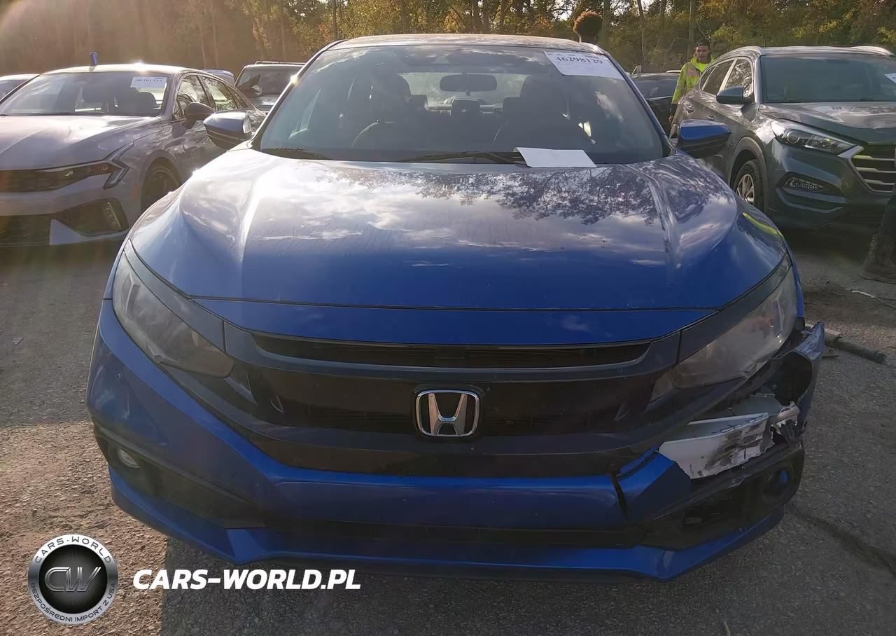 2019 Honda Civic Sport VIN:2HGFC2F88KH513653 - 12