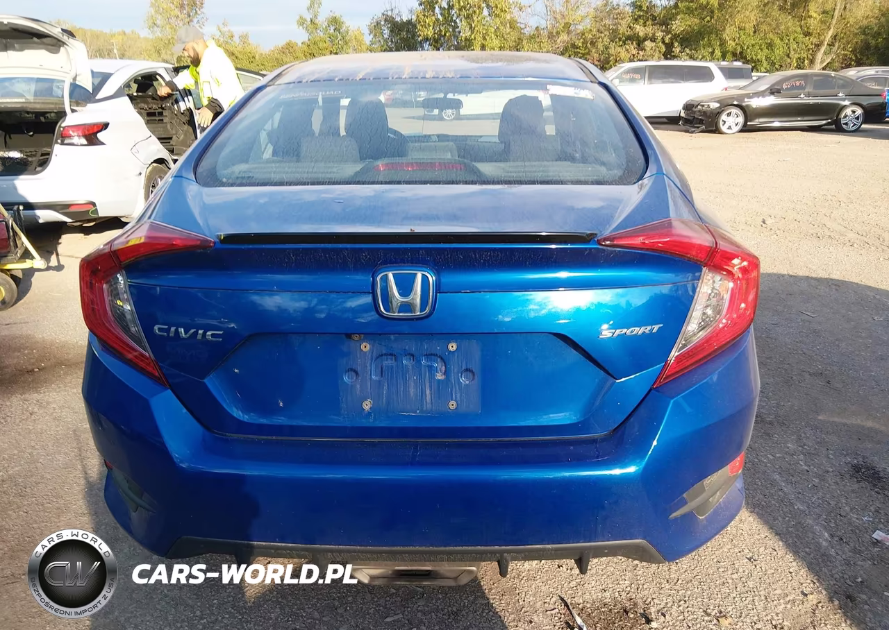 2019 Honda Civic Sport VIN:2HGFC2F88KH513653 - 16
