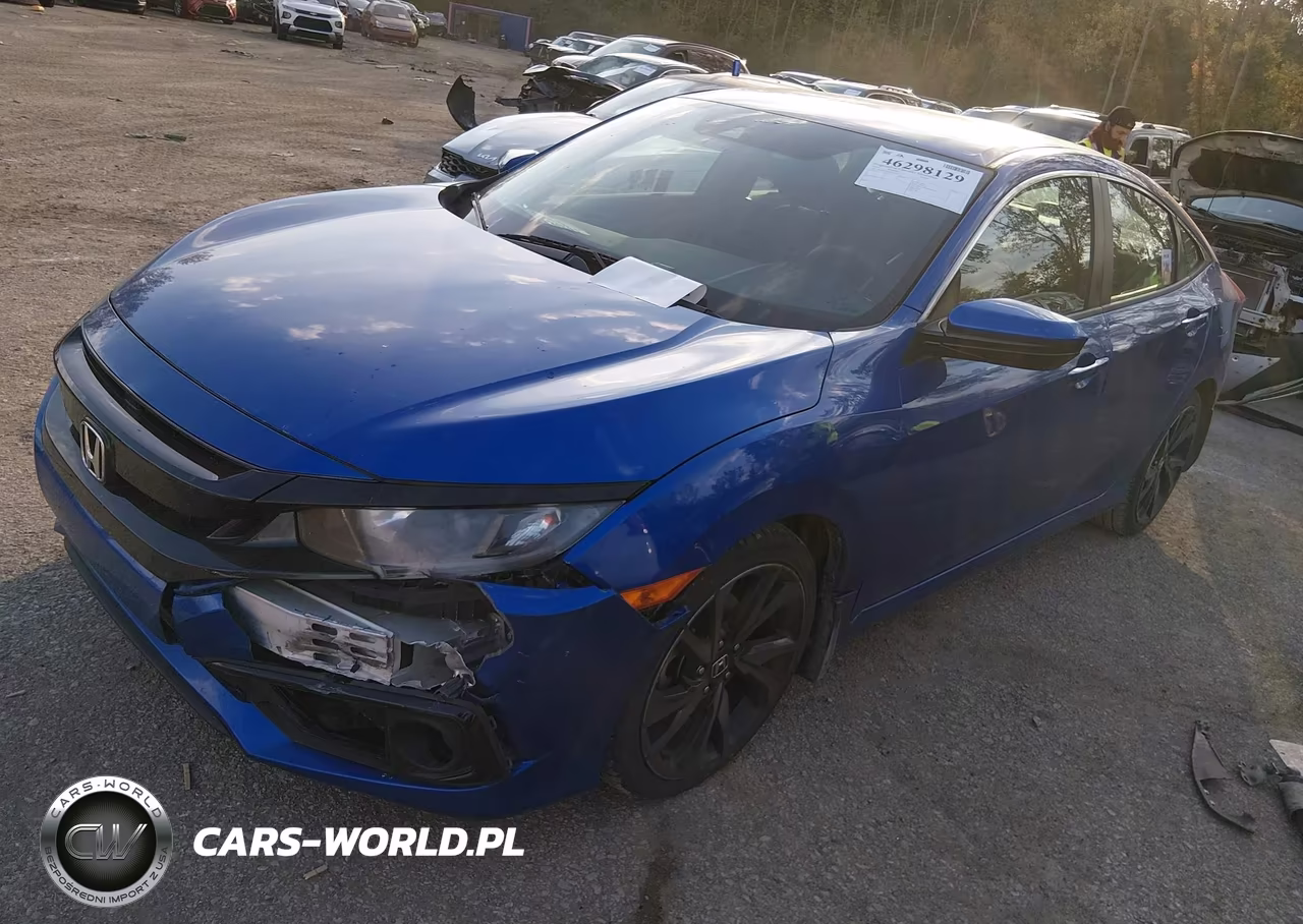2019 Honda Civic Sport VIN:2HGFC2F88KH513653 - 2