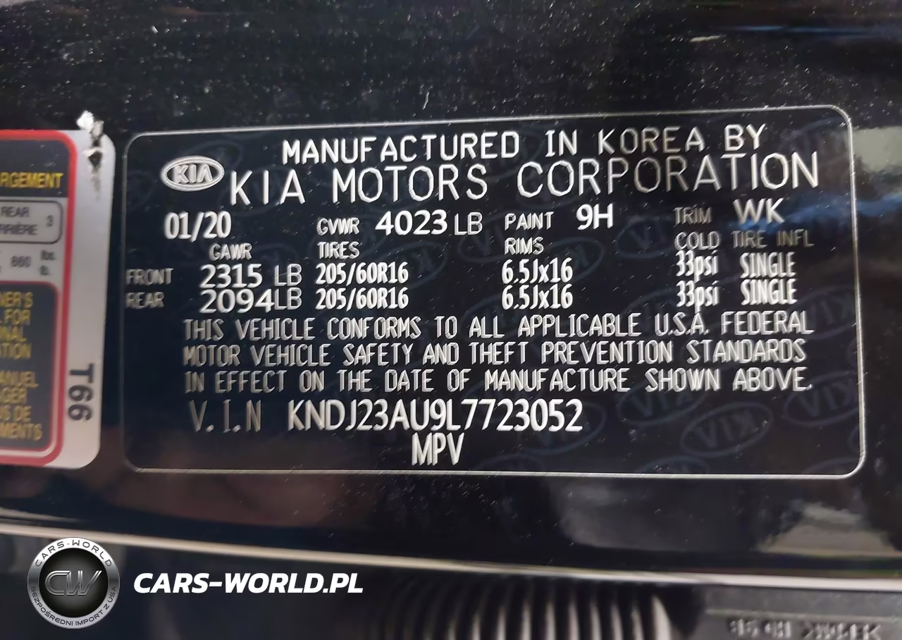 2020 Kia Soul Lx VIN:KNDJ23AU9L7723052 - 9