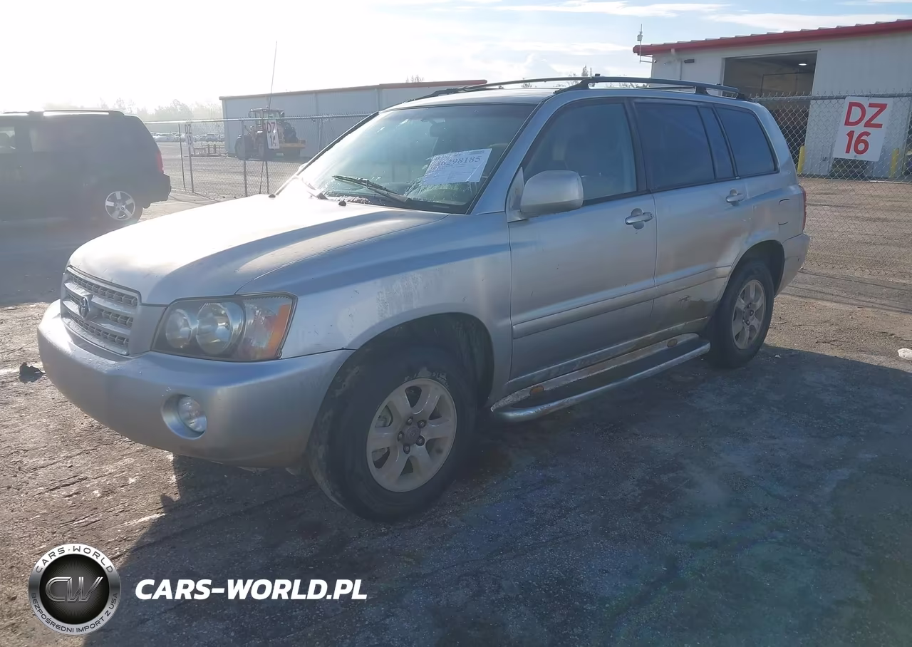 2003 Toyota Highlander V6 VIN:JTEGF21A330078322 - 2