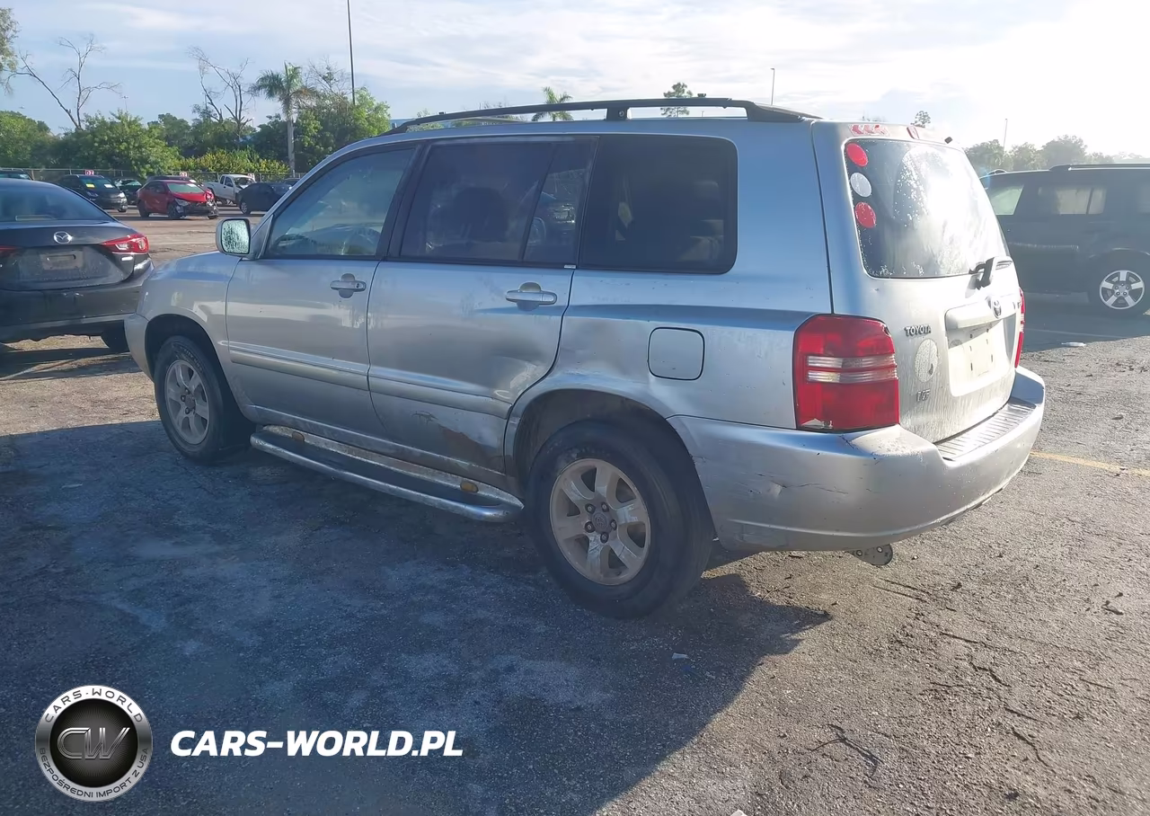 2003 Toyota Highlander V6 VIN:JTEGF21A330078322 - 3