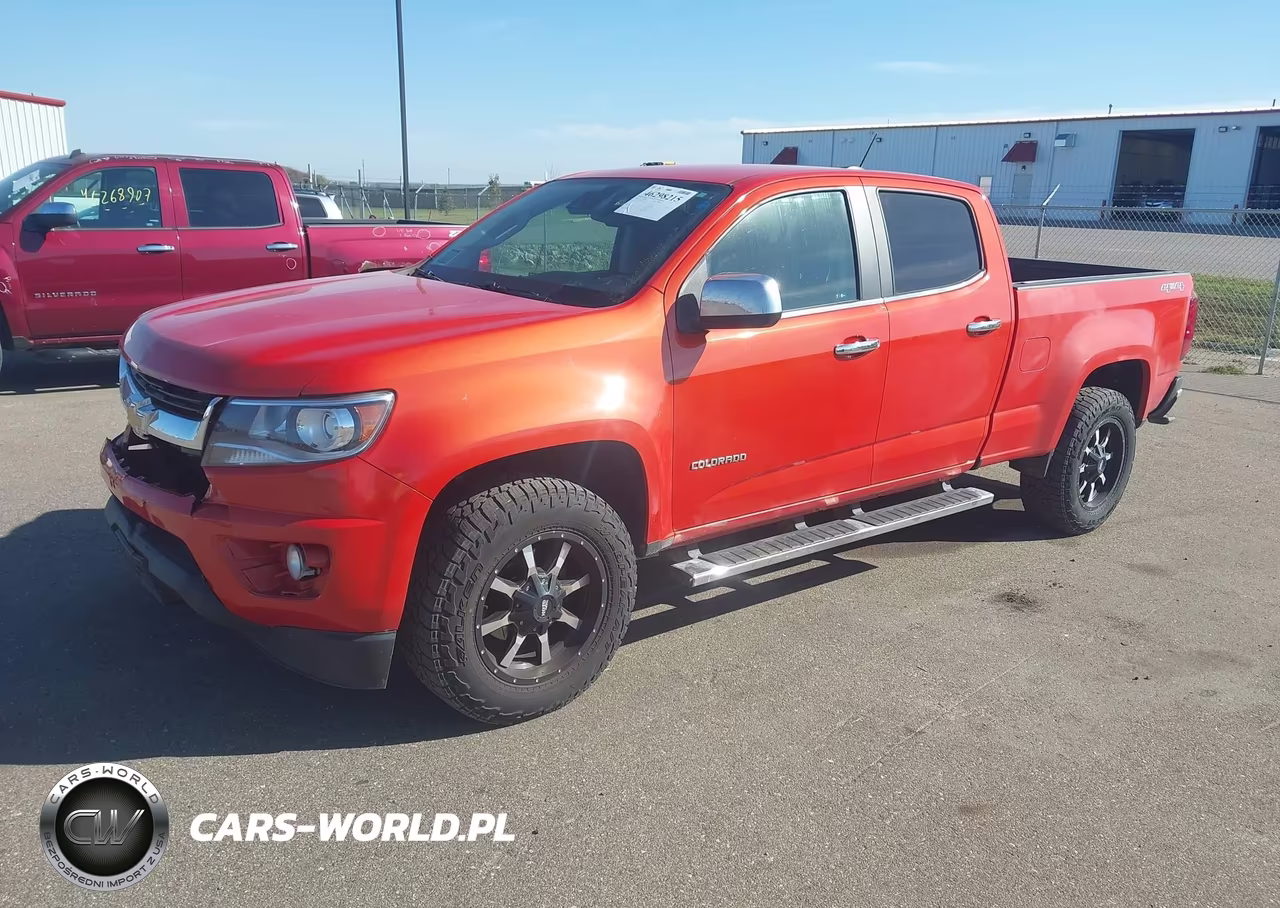 2016 Chevrolet Colorado Lt VIN:1GCGTCE37G1275041 - 2