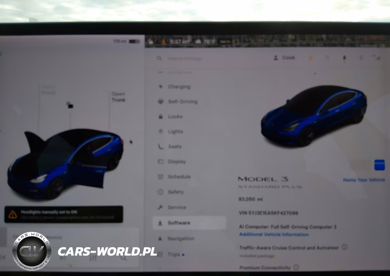 2019 Tesla Model 3 Long Range-Mid Range-Standard Range-Standard Range Plus VIN:5YJ3E1EA5KF427099 - 7