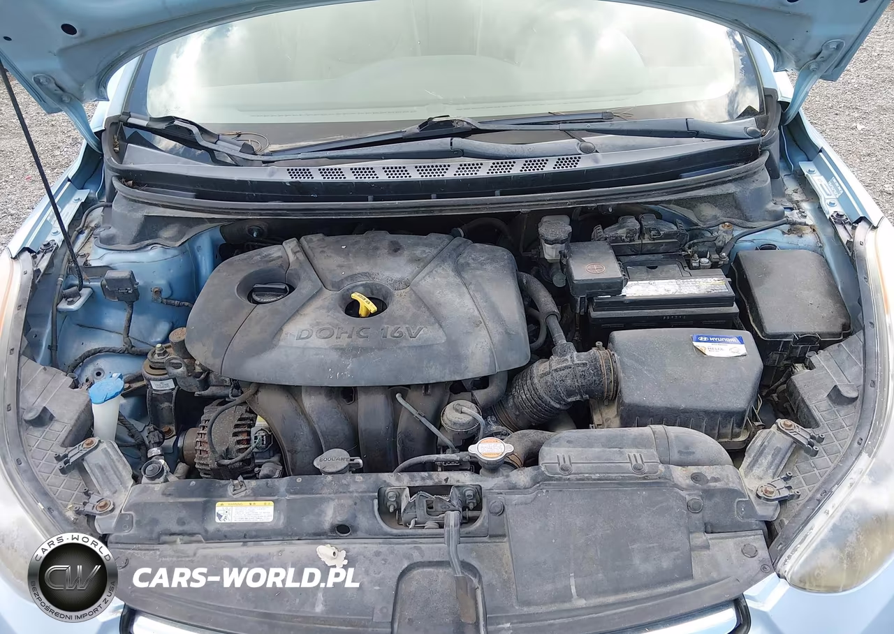 2011 Hyundai Elantra Gls (Ulsan Plant) VIN:KMHDH4AE2BU097348 - 10
