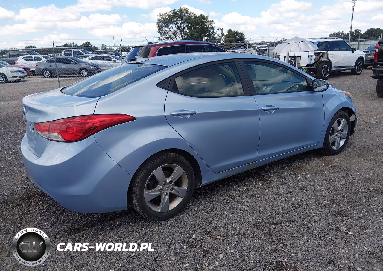2011 Hyundai Elantra Gls (Ulsan Plant) VIN:KMHDH4AE2BU097348 - 4