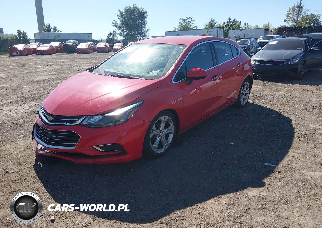 2017 Chevrolet Cruze Premier Auto VIN:3G1BF6SM8HS592481 - 2
