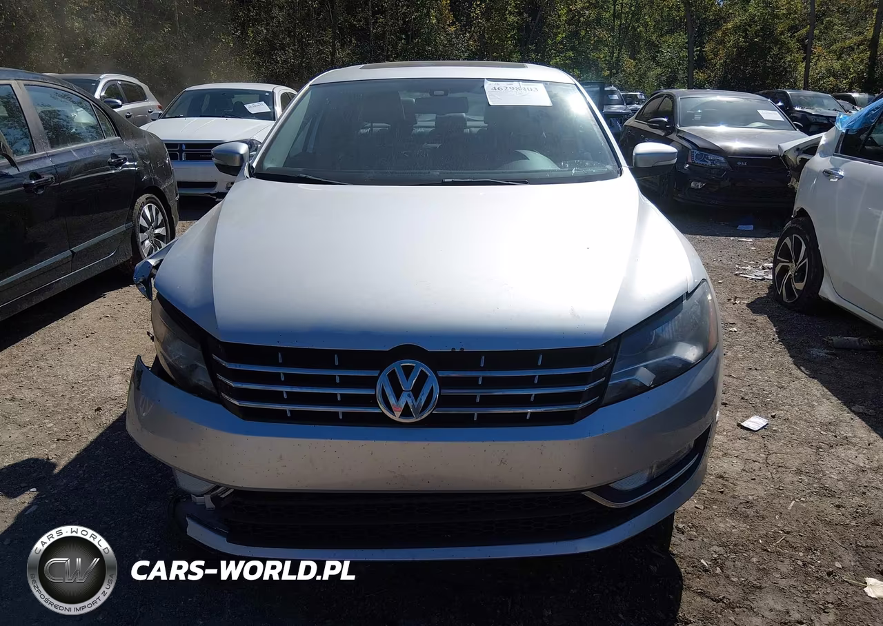 2014 Volkswagen Passat 2.0L Tdi Sel Premium VIN:1VWCN7A37EC056455 - 12