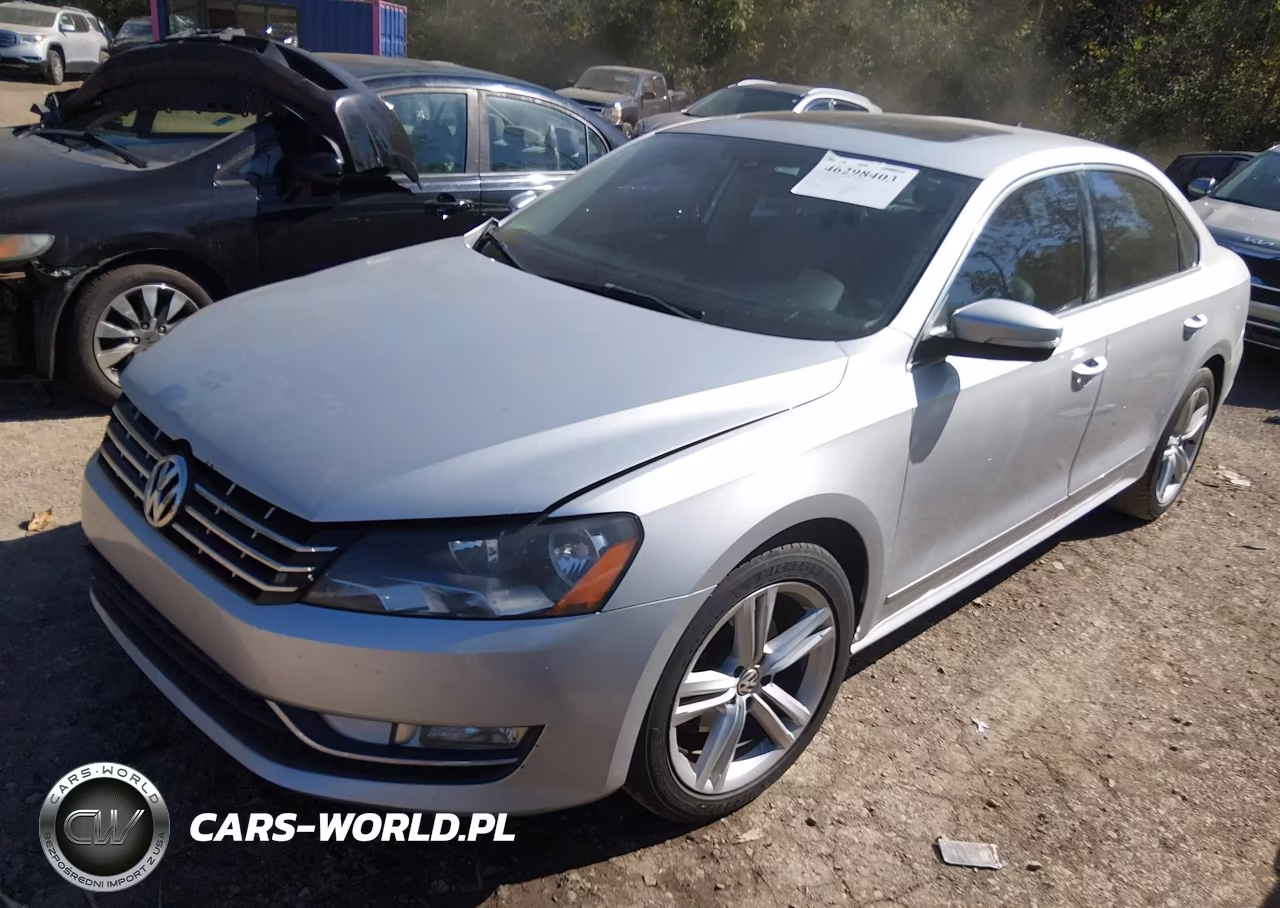2014 Volkswagen Passat 2.0L Tdi Sel Premium VIN:1VWCN7A37EC056455 - 2